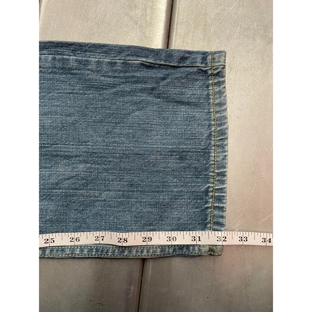 VTG Levis 751 Jeans Mens 36X32 Blue Medium Wash Denim Straight Leg 100%‎ Cotton